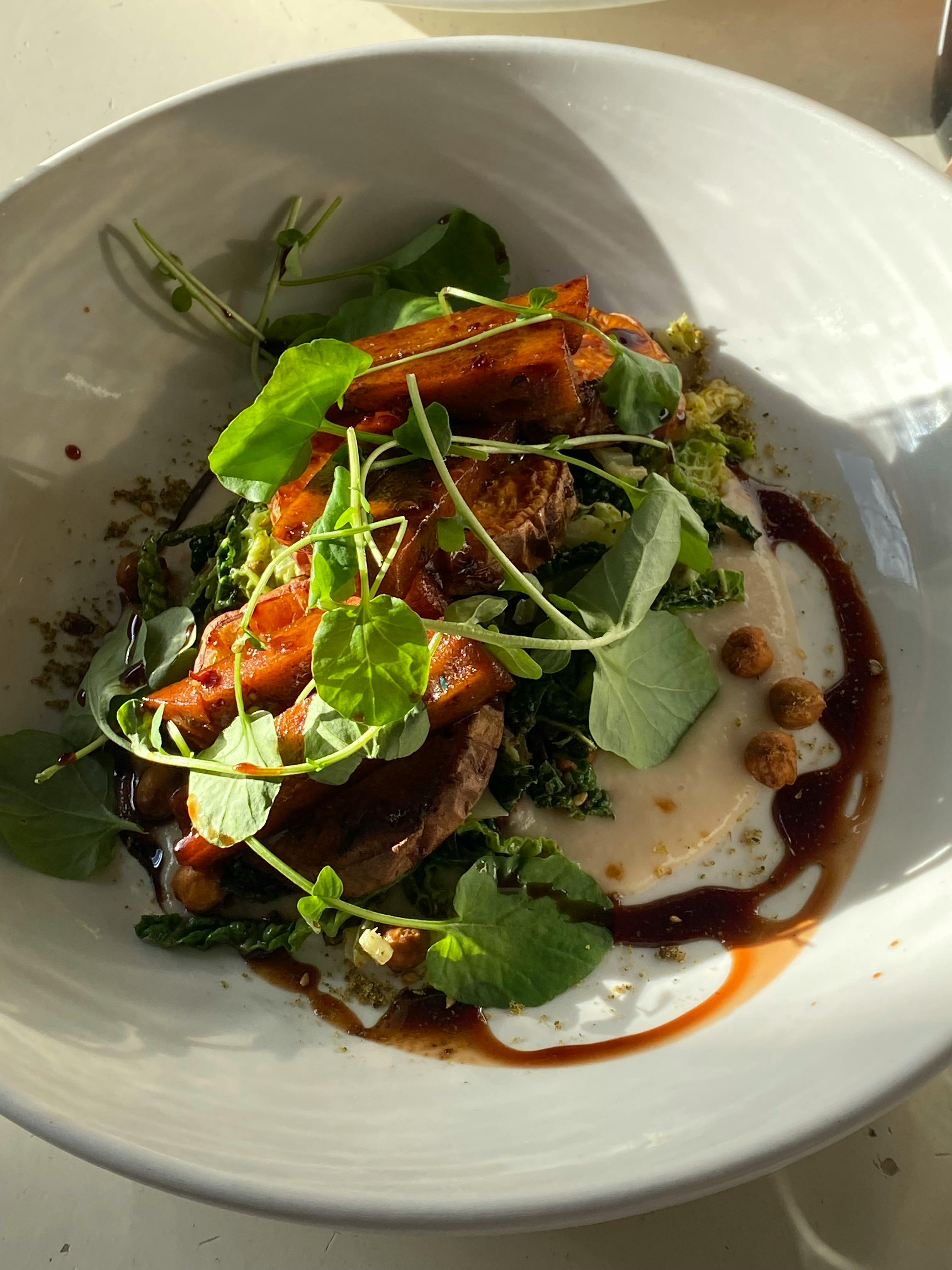 Plat vegetal contemporani